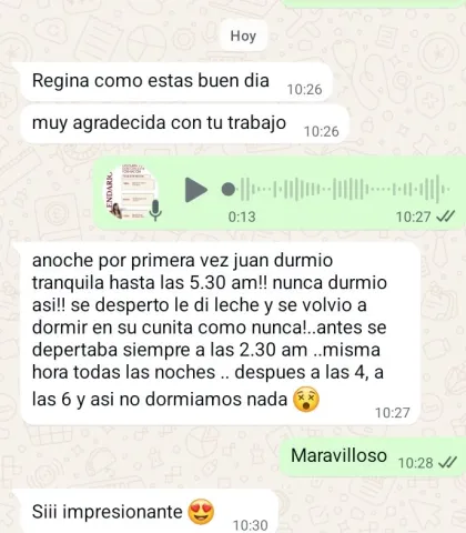 Resultado luego de limpieza energettica en un hogar