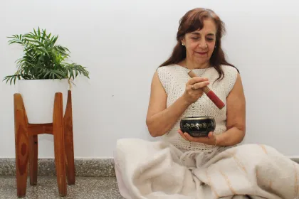 Meditacion junto a  los angeles